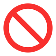 Émoji 🚫 Symbole D’interdiction sur Microsoft Windows 11 November 2021 Update.