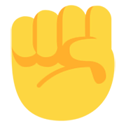 Emoji ✊ Pugno su Microsoft Windows 11 November 2021 Update.