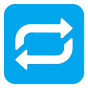 Emoji 🔁 Pulsante Di Ripetizione Della Riproduzione su Microsoft Windows 11 November 2021 Update.