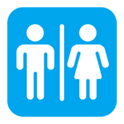 Emoji 🚻 Simbolo Dei Servizi Igienici su Microsoft Windows 11 November 2021 Update.