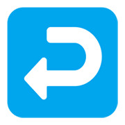 Emoji ↩️ Freccia Curva A Sinistra su Microsoft Windows 11 November 2021 Update.