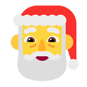 Émoji 🎅 Père Noël sur Microsoft Windows 11 November 2021 Update.