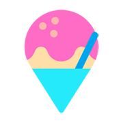 Emoji 🍧 Granita su Microsoft Windows 11 November 2021 Update.