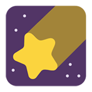 Emoji 🌠 Stella Cadente su Microsoft Windows 11 November 2021 Update.