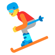 ⛷️ Emoji Skifahrer(in) Microsoft Windows 11 November 2021 Update.