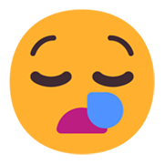 😪 Emoji schläfriges Gesicht Microsoft Windows 11 November 2021 Update.