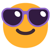 😎 Emoji Cara Sonriendo Con Gafas De Sol en Microsoft Windows 11 November 2021 Update.