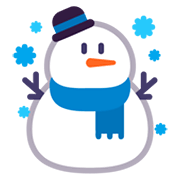 ☃️ Emoji Muñeco De Nieve Con Nieve en Microsoft Windows 11 November 2021 Update.