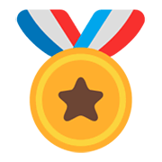 Émoji 🏅 Médaille Sportive sur Microsoft Windows 11 November 2021 Update.