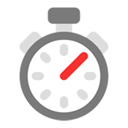 Emoji ⏱️ Cronometro su Microsoft Windows 11 November 2021 Update.