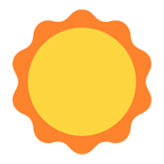 ☀️ Emoji Sol en Microsoft Windows 11 November 2021 Update.