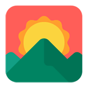🌄 Emoji Amanecer Sobre Montañas en Microsoft Windows 11 November 2021 Update.
