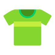 Émoji 👕 T-shirt sur Microsoft Windows 11 November 2021 Update.