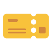 Emoji 🎫 Biglietto su Microsoft Windows 11 November 2021 Update.