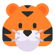 Emoji 🐯 Muso Di Tigre su Microsoft Windows 11 November 2021 Update.