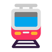 Émoji 🚊 Tramway sur Microsoft Windows 11 November 2021 Update.