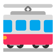 🚋 Emoji Vagón De Tranvía en Microsoft Windows 11 November 2021 Update.