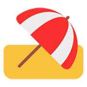 Emoji ⛱️ Ombrellone su Microsoft Windows 11 November 2021 Update.