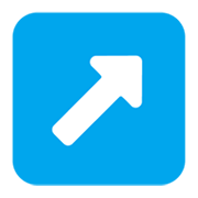 ↗️ Emoji Seta Para Cima E Para A Direita na Microsoft Windows 11 November 2021 Update.