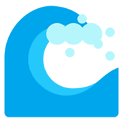 Emoji 🌊 Onda su Microsoft Windows 11 November 2021 Update.