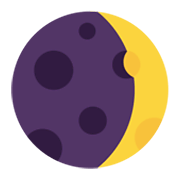 🌒 Emoji Luna Creciente en Microsoft Windows 11 November 2021 Update.