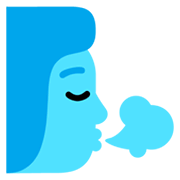 Emoji 🌬️ Vento su Microsoft Windows 11 November 2021 Update.