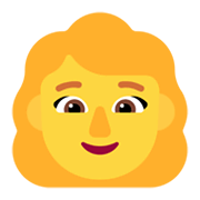 Emoji 👩 Donna su Microsoft Windows 11 November 2021 Update.