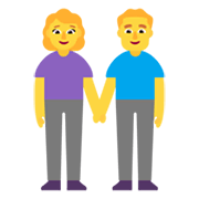 👫 Emoji Mann und Frau halten Hände Microsoft Windows 11 November 2021 Update.