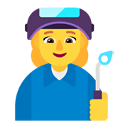 👩‍🏭 Emoji Fabrikarbeiterin Microsoft Windows 11 November 2021 Update.