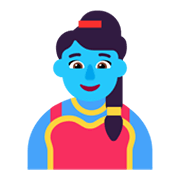 🧞‍♀️ Emoji Mulher Gênio na Microsoft Windows 11 November 2021 Update.