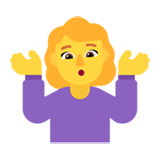 🤷‍♀️ Emoji Mujer Encogida De Hombros en Microsoft Windows 11 November 2021 Update.
