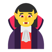 🧛‍♀️ Emoji weiblicher Vampir Microsoft Windows 11 November 2021 Update.