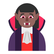 🧛🏾‍♀️ Emoji Vampiresa: Tono De Piel Oscuro Medio en Microsoft Windows 11 November 2021 Update.