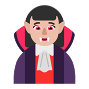 Emoji 🧛🏼‍♀️ Vampira: Carnagione Abbastanza Chiara su Microsoft Windows 11 November 2021 Update.