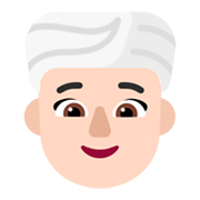 👳🏻‍♀️ Emoji Frau mit Turban: helle Hautfarbe Microsoft Windows 11 November 2021 Update.