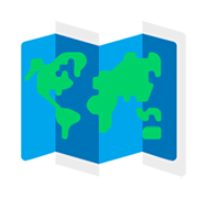 Émoji 🗺️ Carte Du Monde sur Microsoft Windows 11 November 2021 Update.
