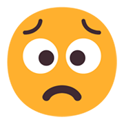Emoji 😟 Faccina Preoccupata su Microsoft Windows 11 November 2021 Update.