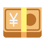 Emoji 💴 Banconota Yen su Microsoft Windows 11 November 2021 Update.