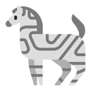 Emoji 🦓 Zebra su Microsoft Windows 11 November 2021 Update.