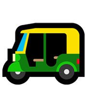 🛺 Emoji Automóvel Riquixá na Microsoft Windows 11.