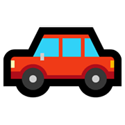 Emoji 🚗 Auto su Microsoft Windows 11.