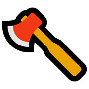 Emoji 🪓 Ascia su Microsoft Windows 11.