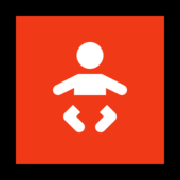 🚼 Emoji Señal De Bebé en Microsoft Windows 11.