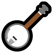 Emoji 🪕 Banjo su Microsoft Windows 11.