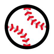 Emoji ⚾ Palla Da Baseball su Microsoft Windows 11.