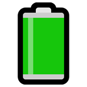 Emoji 🔋 Batteria su Microsoft Windows 11.