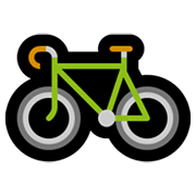 🚲 Emoji Bicicleta en Microsoft Windows 11.
