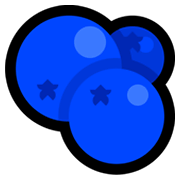 🫐 Emoji Blaubeeren Microsoft Windows 11.