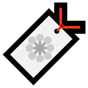 Emoji 🔖 Segnalibro su Microsoft Windows 11.