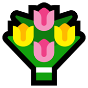💐 Emoji Blumenstrauß Microsoft Windows 11.